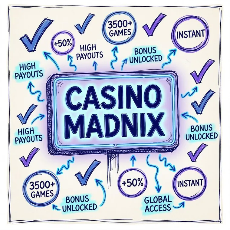 página principal de Casino Madnix